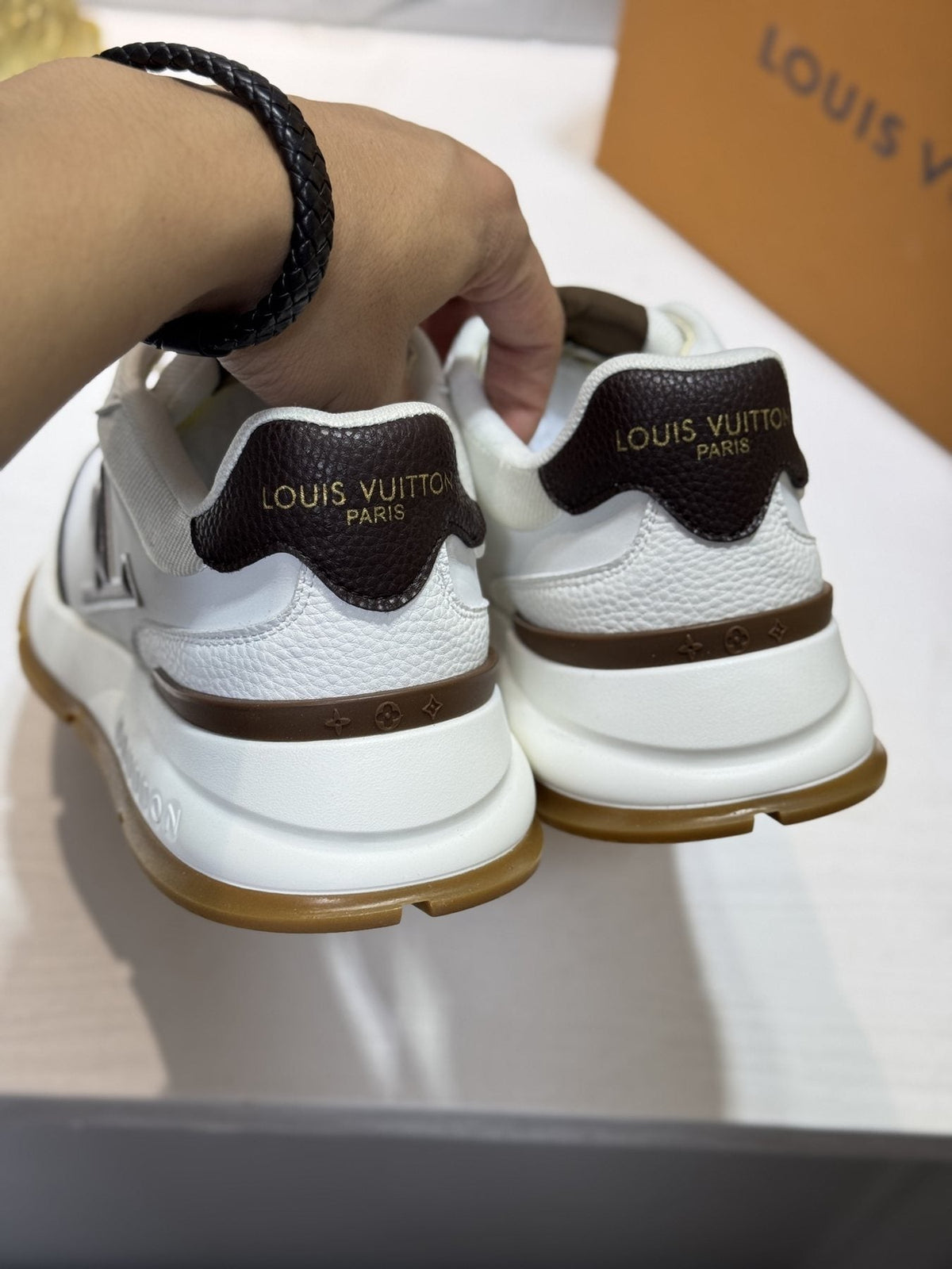 Louis Vuitton LV-Detail Low-Top Sneakers — back