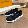 Louis Vuitton Embossed Slip-On Sneakers — hero