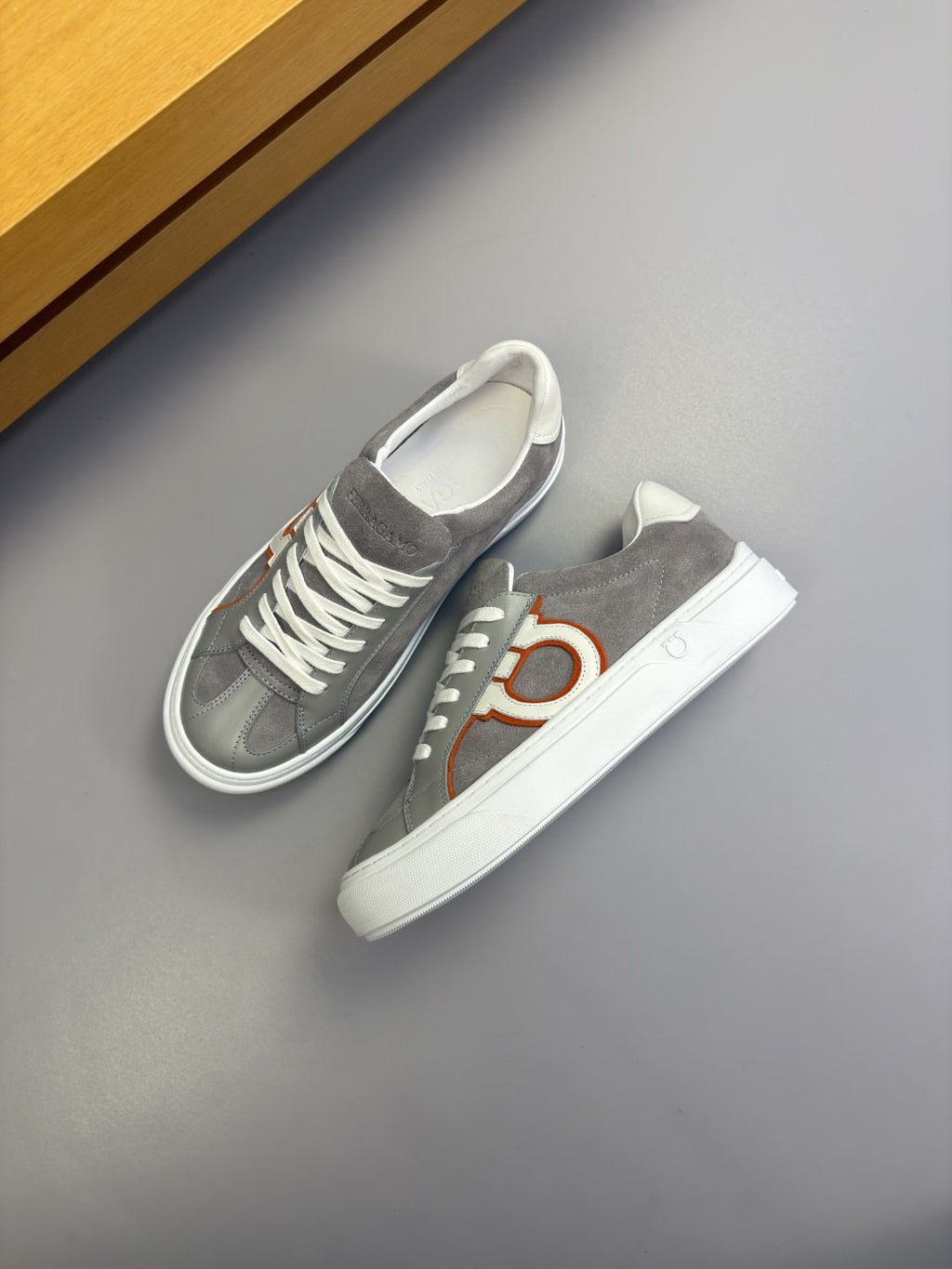 Ferragamo Low-Top Sneakers — front