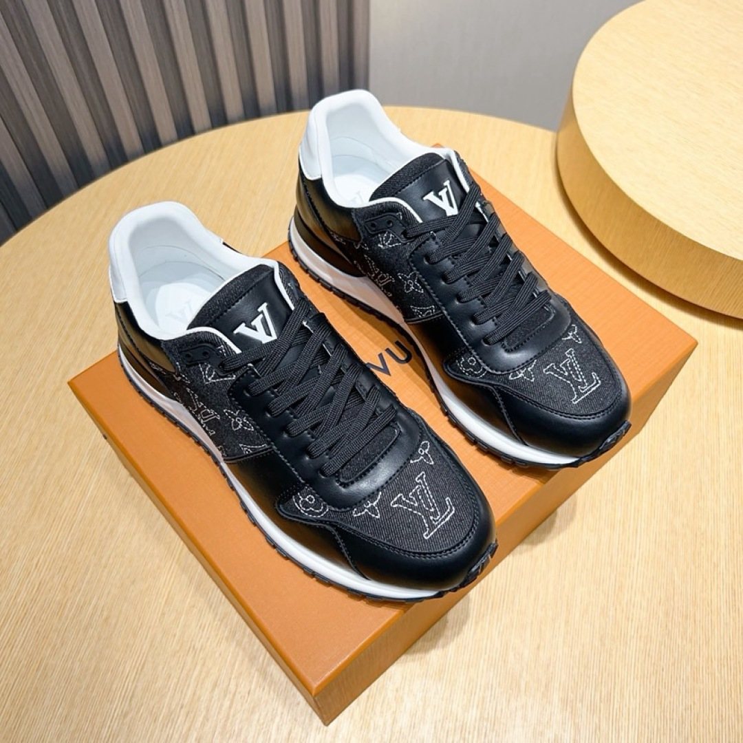 Louis Vuitton Monogram Low-Top Sneakers — front