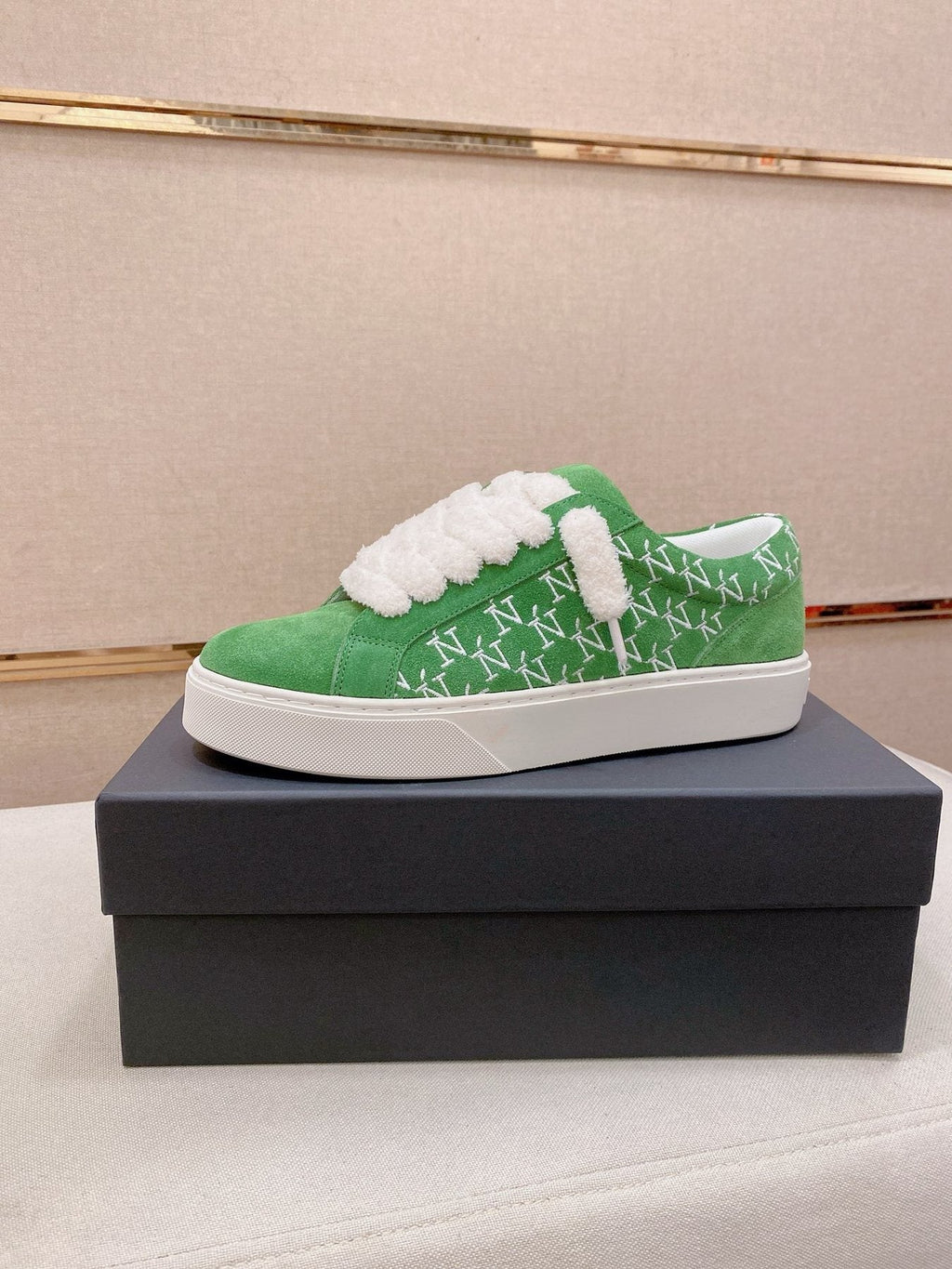 Numeris Suede Low-Top Sneakers — front