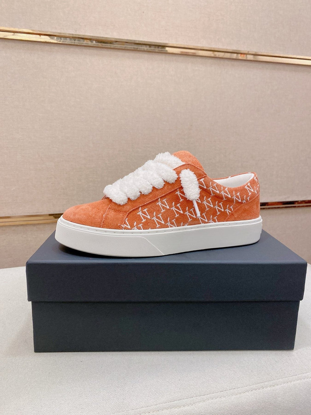 Numeris Suede Low-Top Sneakers — front