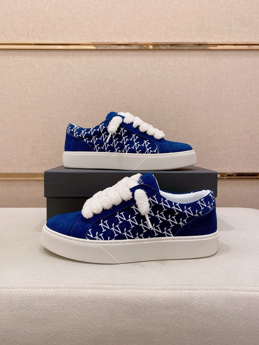 Numeris Suede Low-Top Sneakers — front