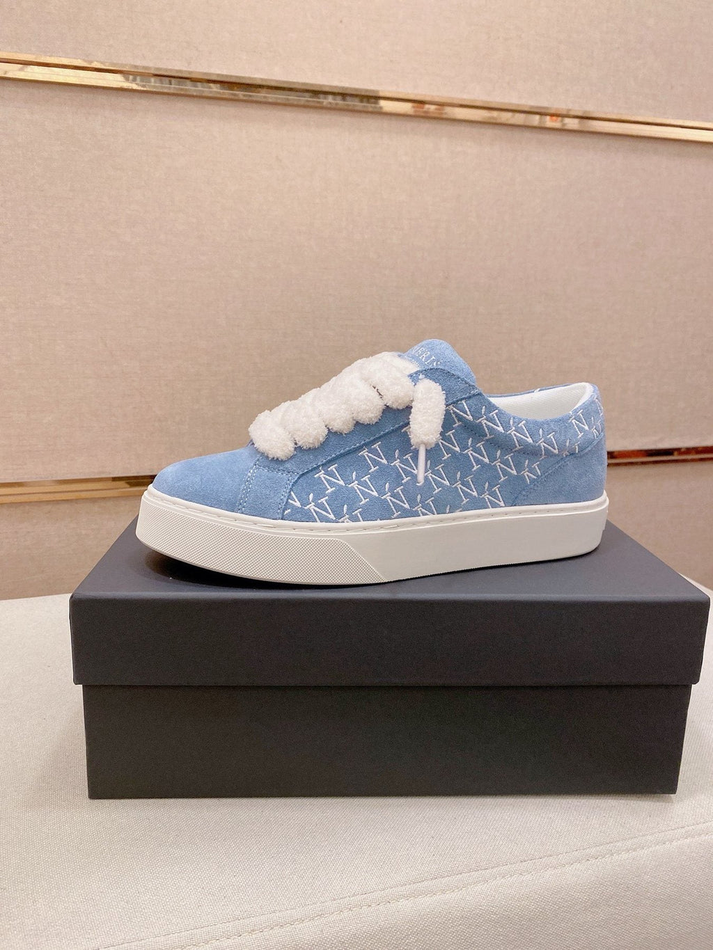 Numeris Suede Low-Top Sneakers — front