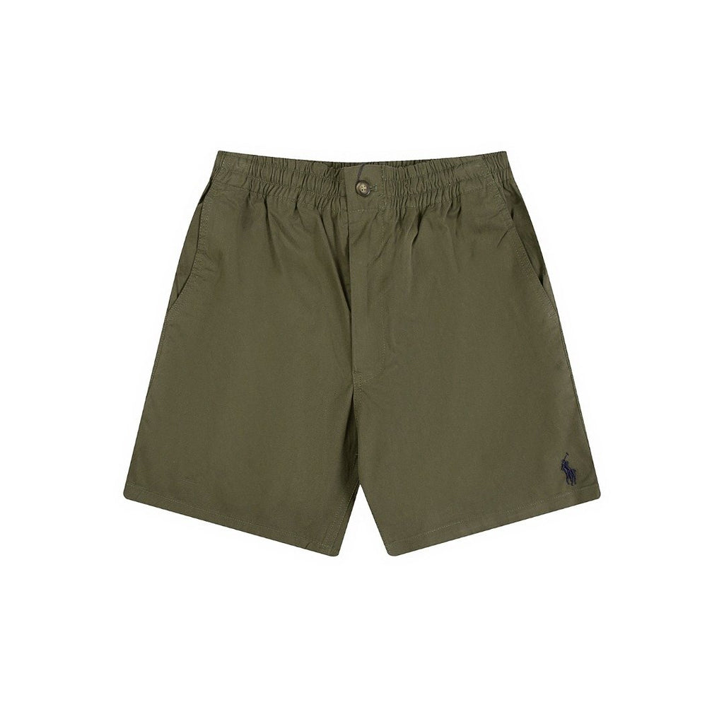 Test2-Ralph Lauren Drawstring Cotton Shorts — front