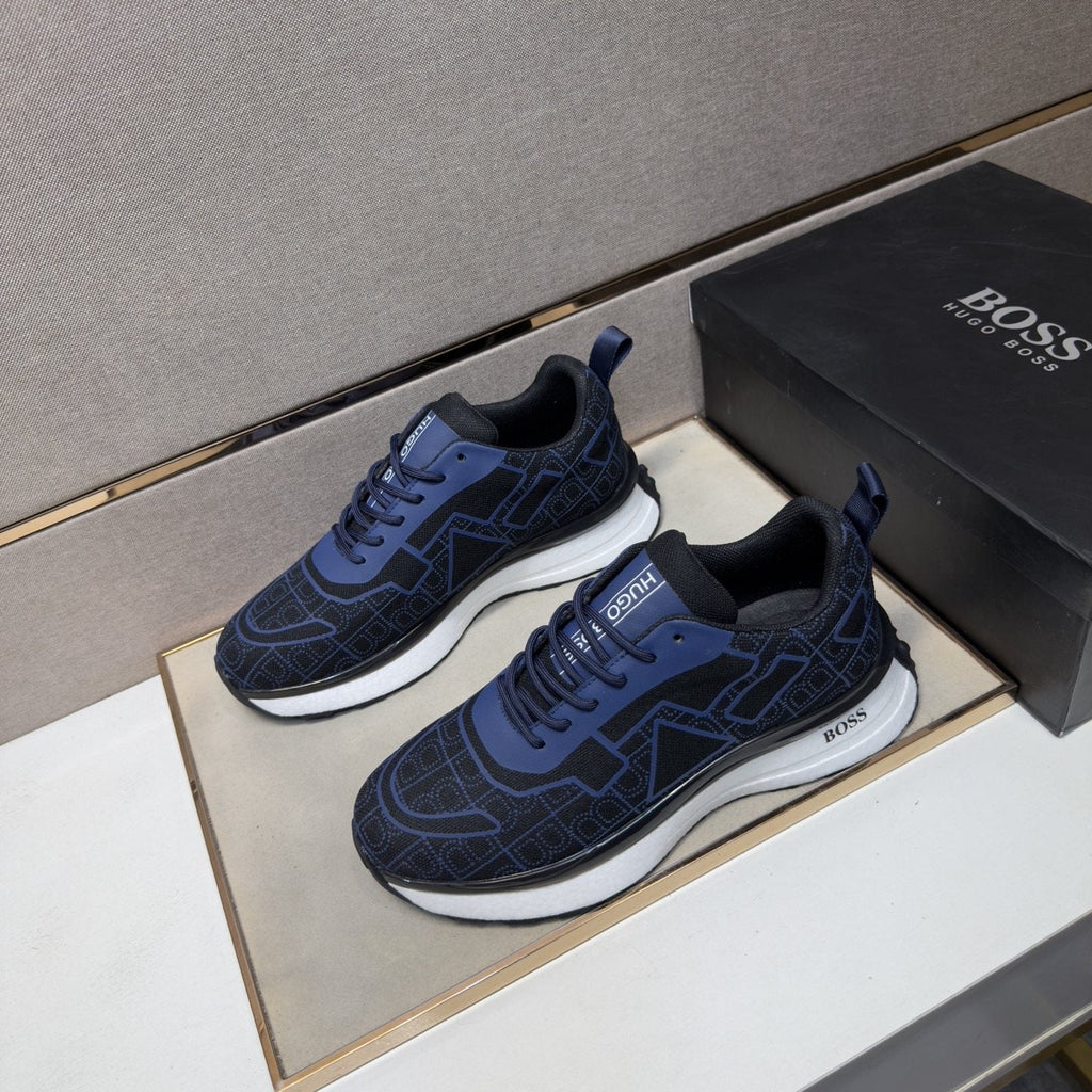 Hugo Boss Graphic Panel Sneakers — front