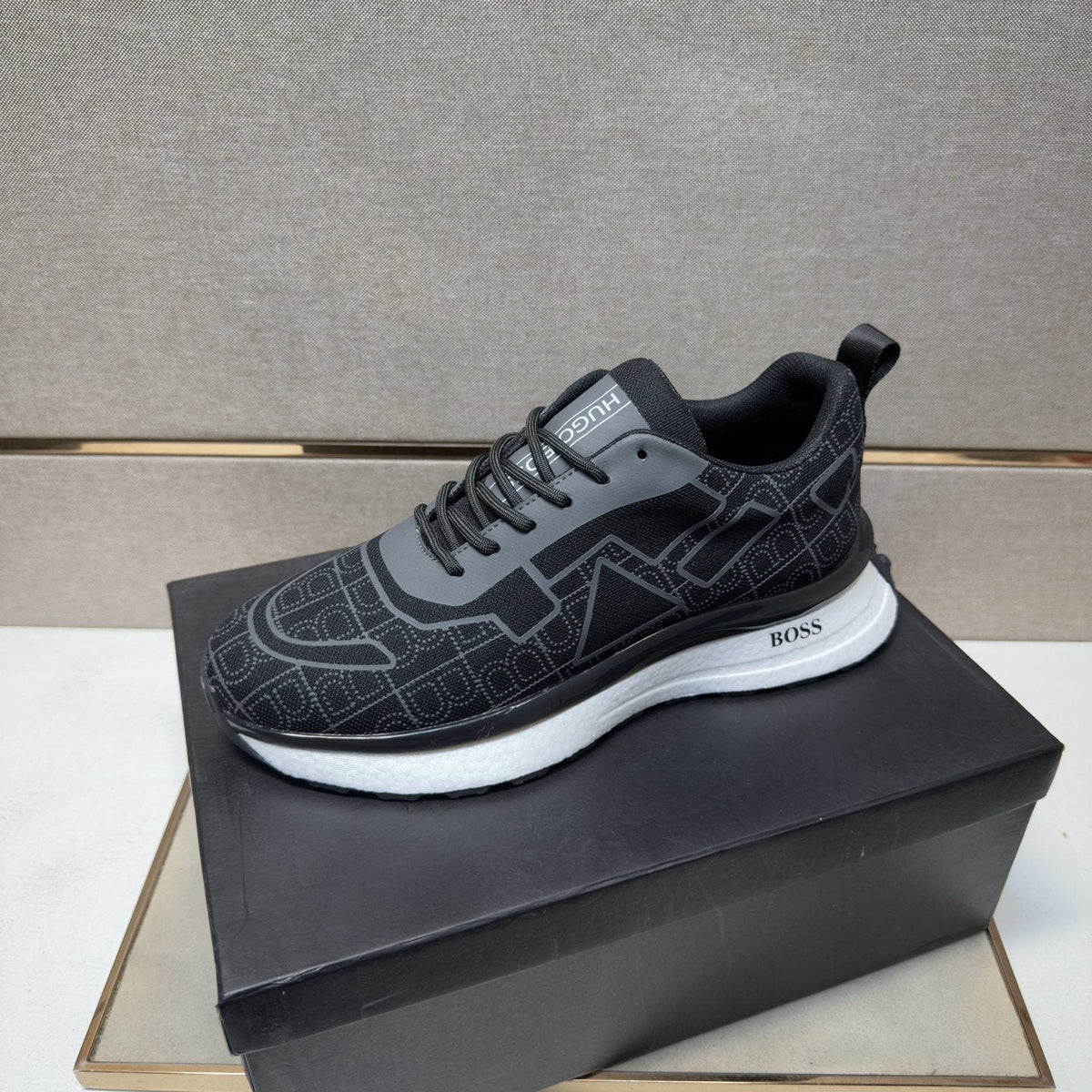 Hugo Boss Graphic Panel Sneakers — side