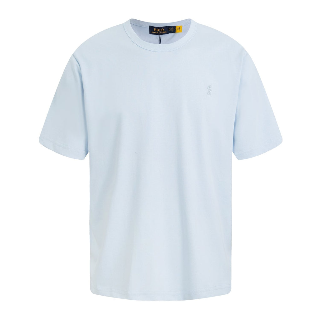 Test2-Ralph Lauren Embroidered Letter Relaxed Crewneck T-Shirt — front