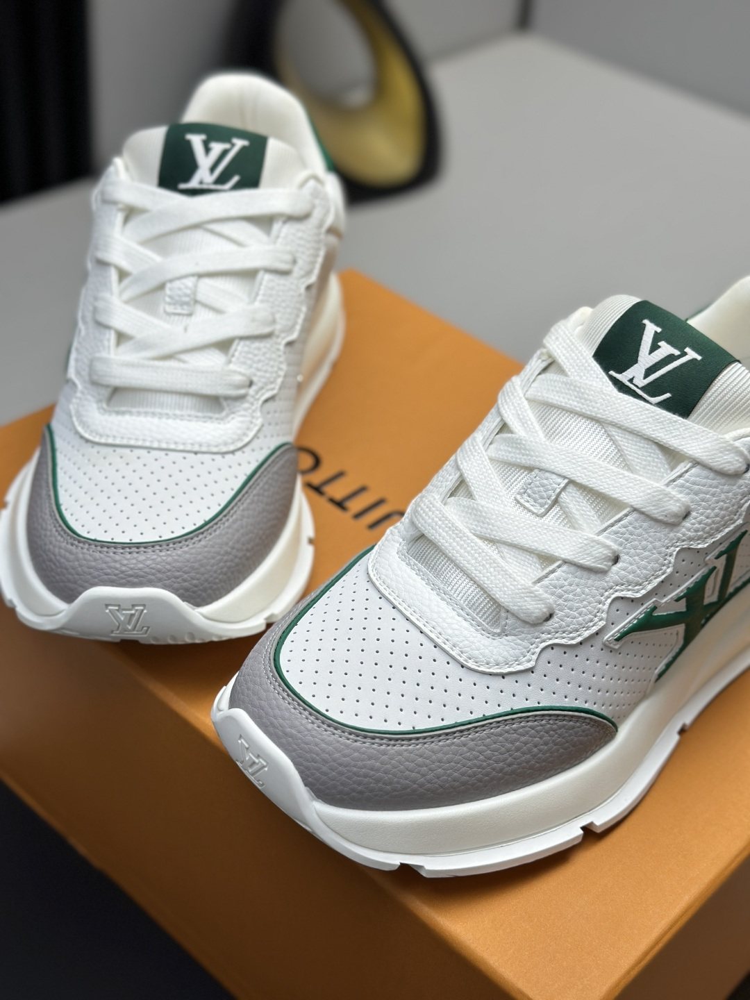 Louis Vuitton Low-Top Lace-Up Sneakers — hero