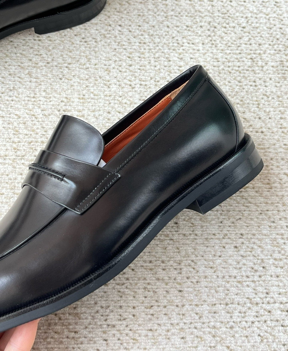 Zegna Penny Loafers — side