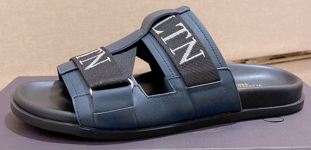 Valentino VLTN Strap Slide Sandals — front