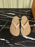 Louis Vuitton Men's Leather Thong Sandals — hero