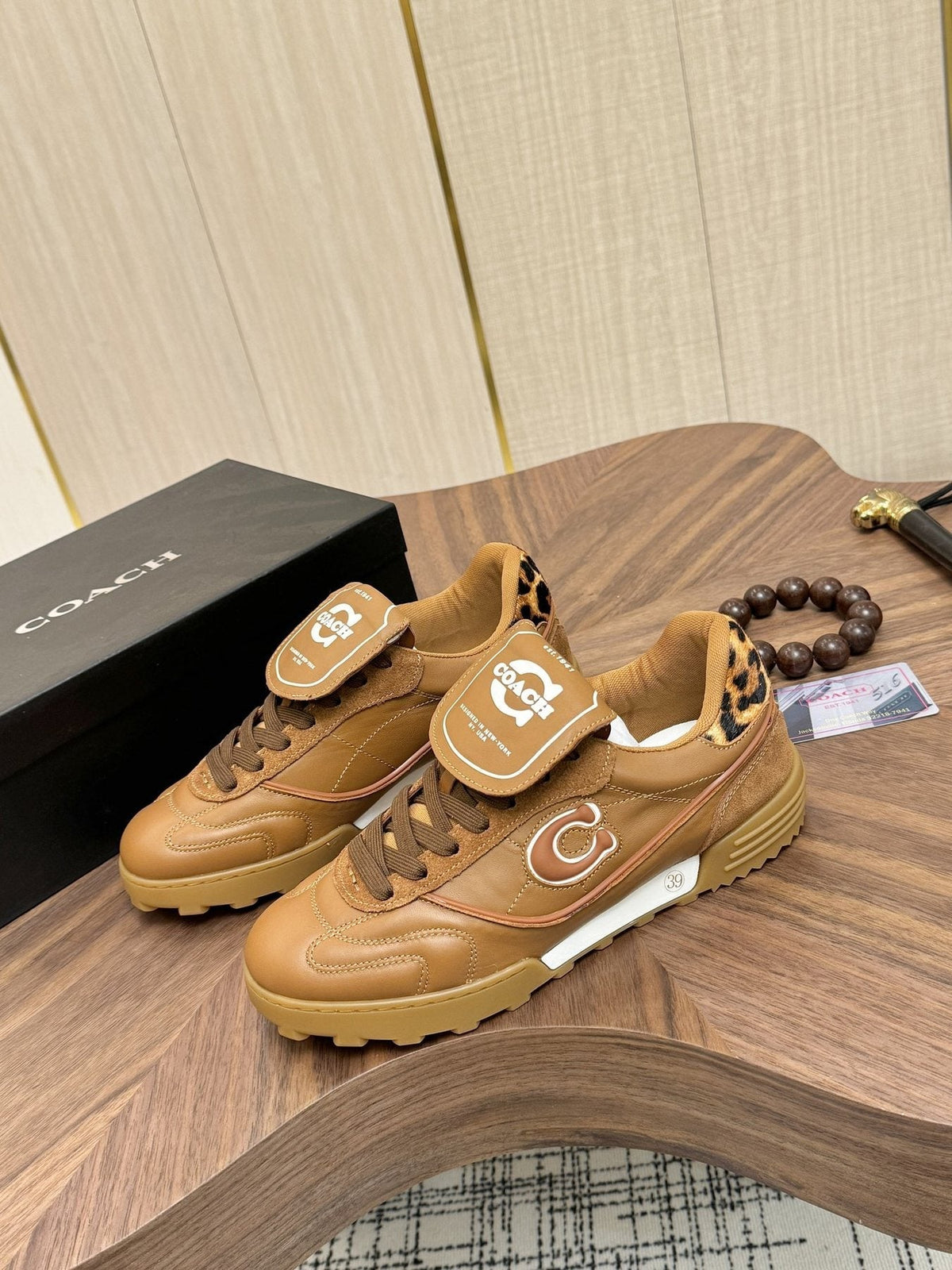 Coach Match Low-Top Sneakers — front