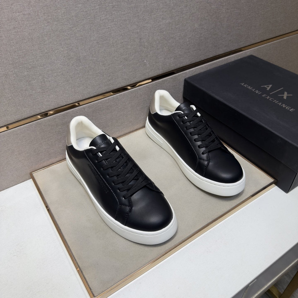 Armani Men’s Low-Top Sneakers — front