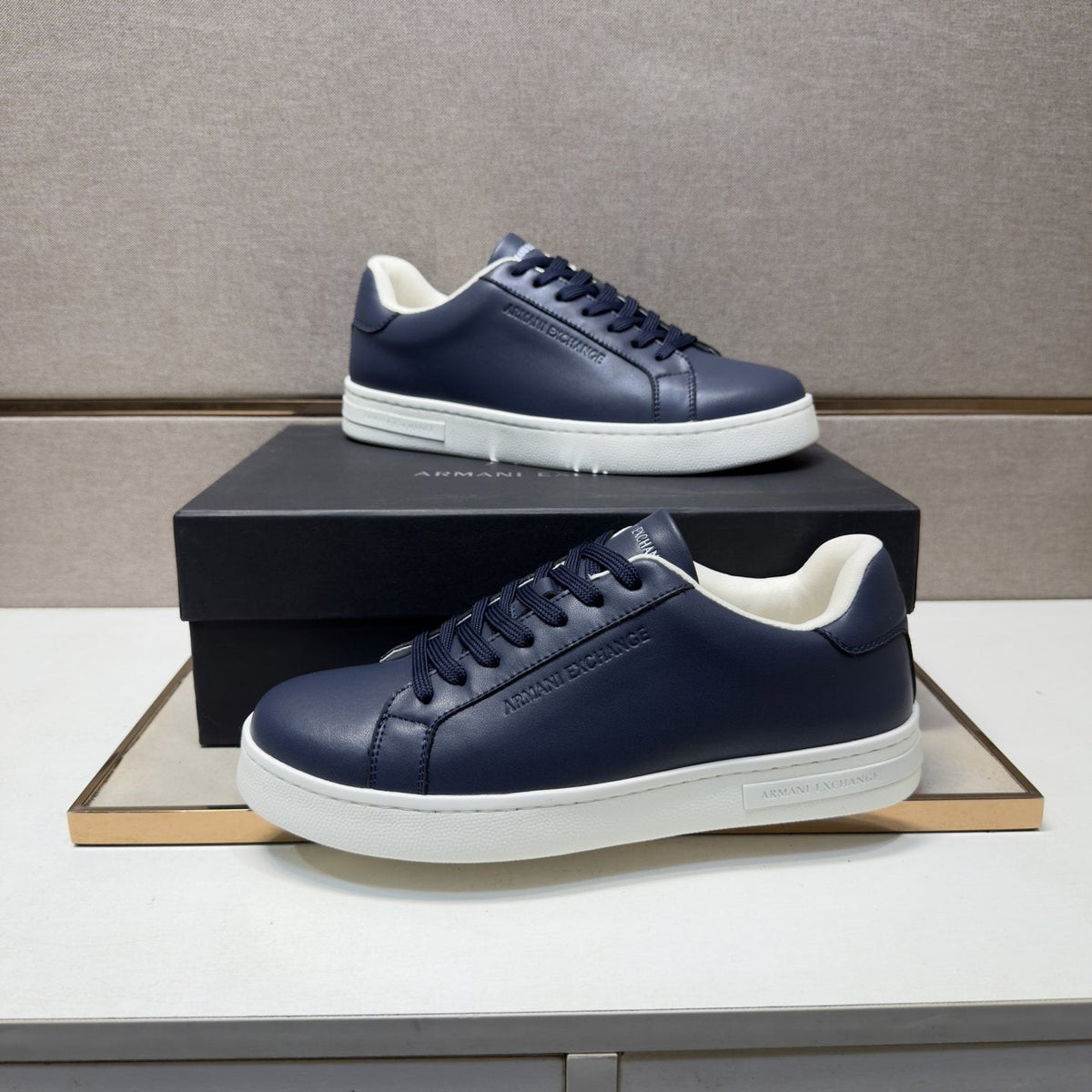 Armani Men’s Low-Top Sneakers — front