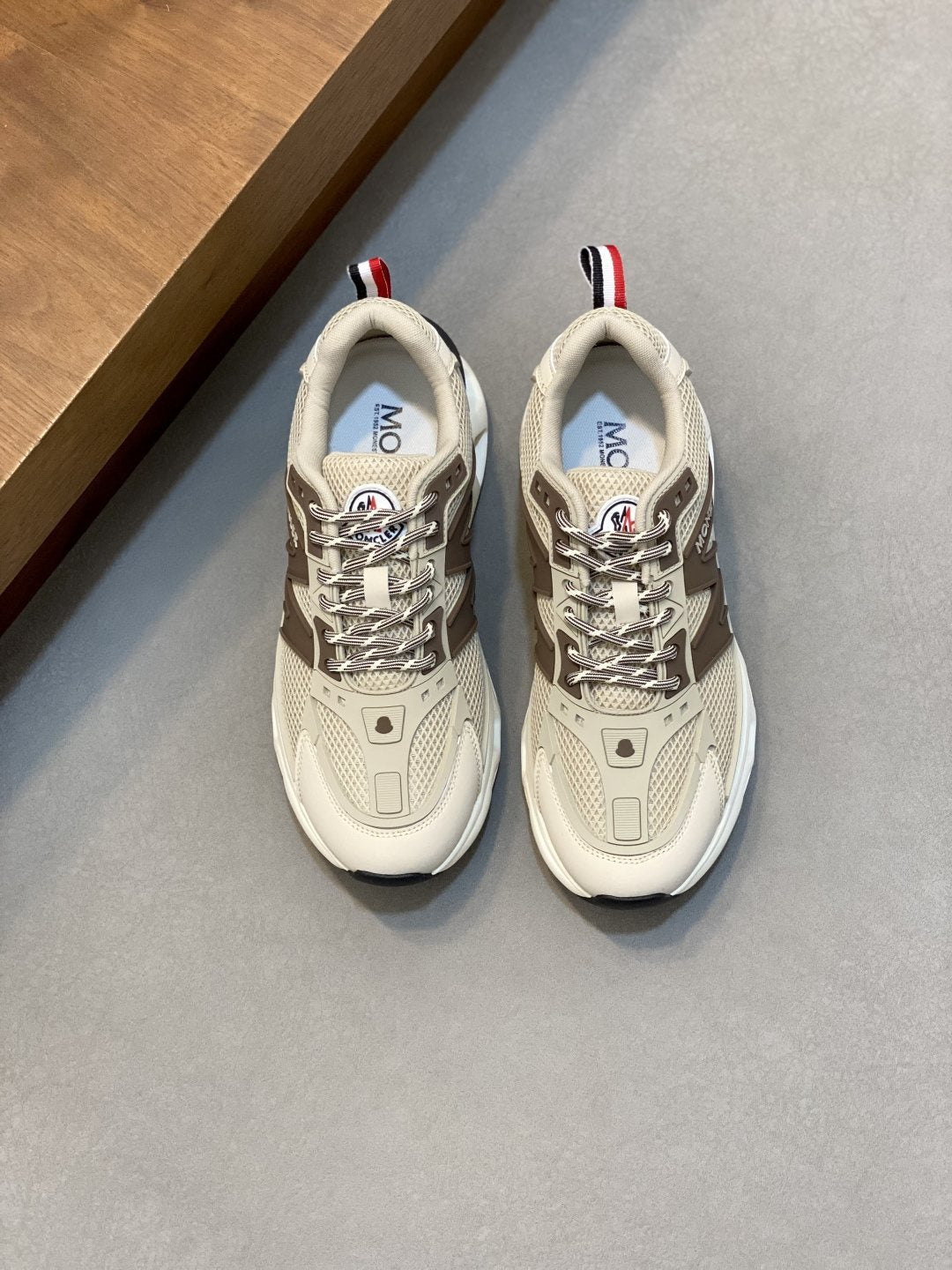 Moncler Mesh Panel Sneakers — front