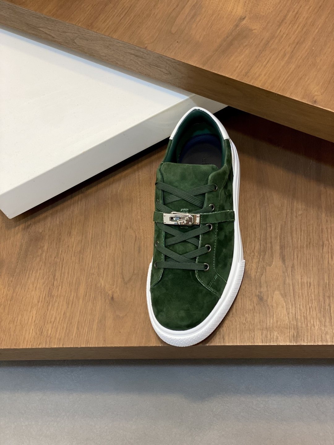 Hermès H-Detail Low-Top Sneakers — front