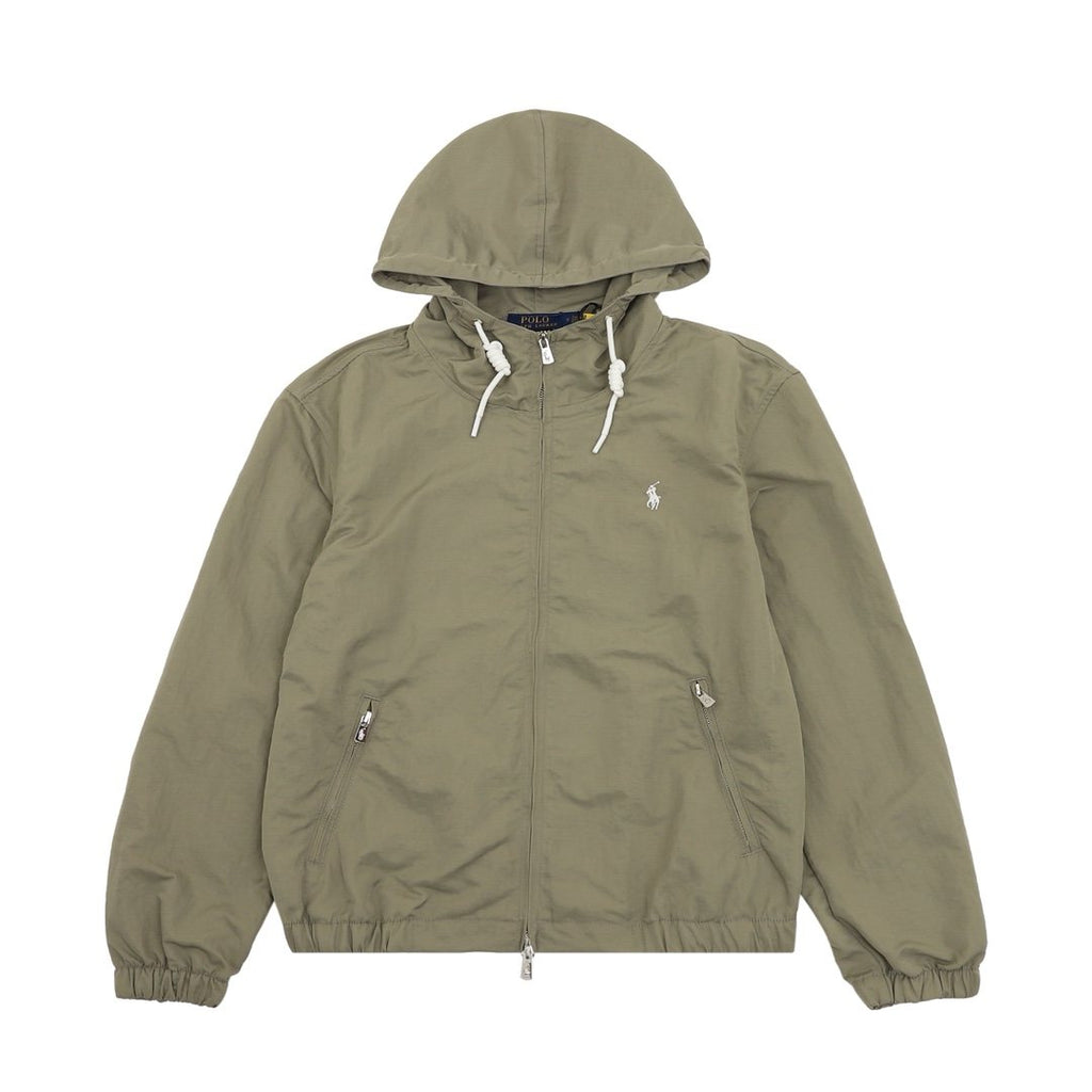 Test2-Ralph Lauren Embroidered Pony Hooded Jacket — front
