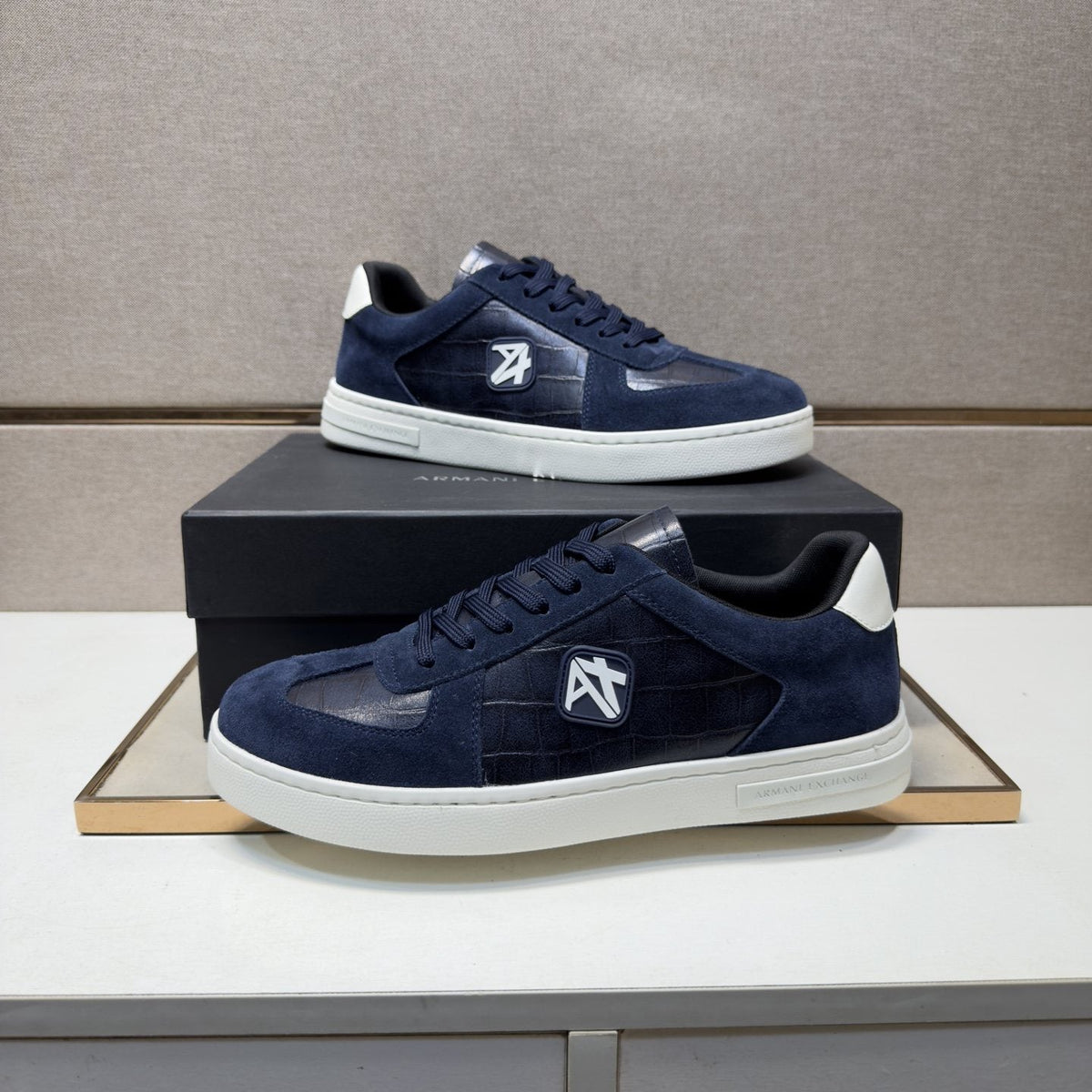 Armani Exchange Low-Top Sneakers — front