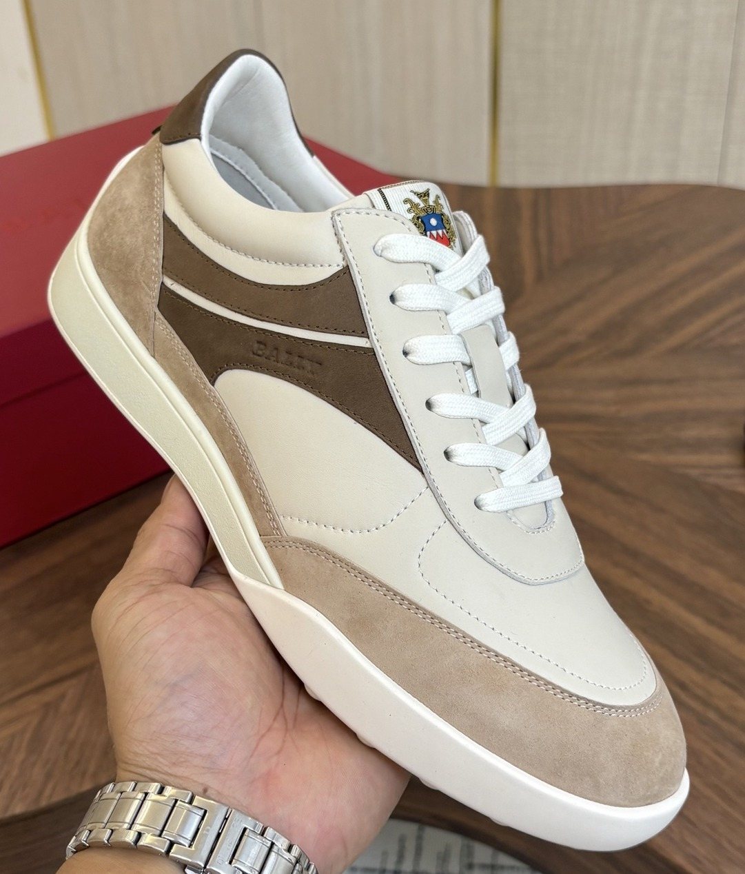 Bally Panel Low-Top Sneakers — front