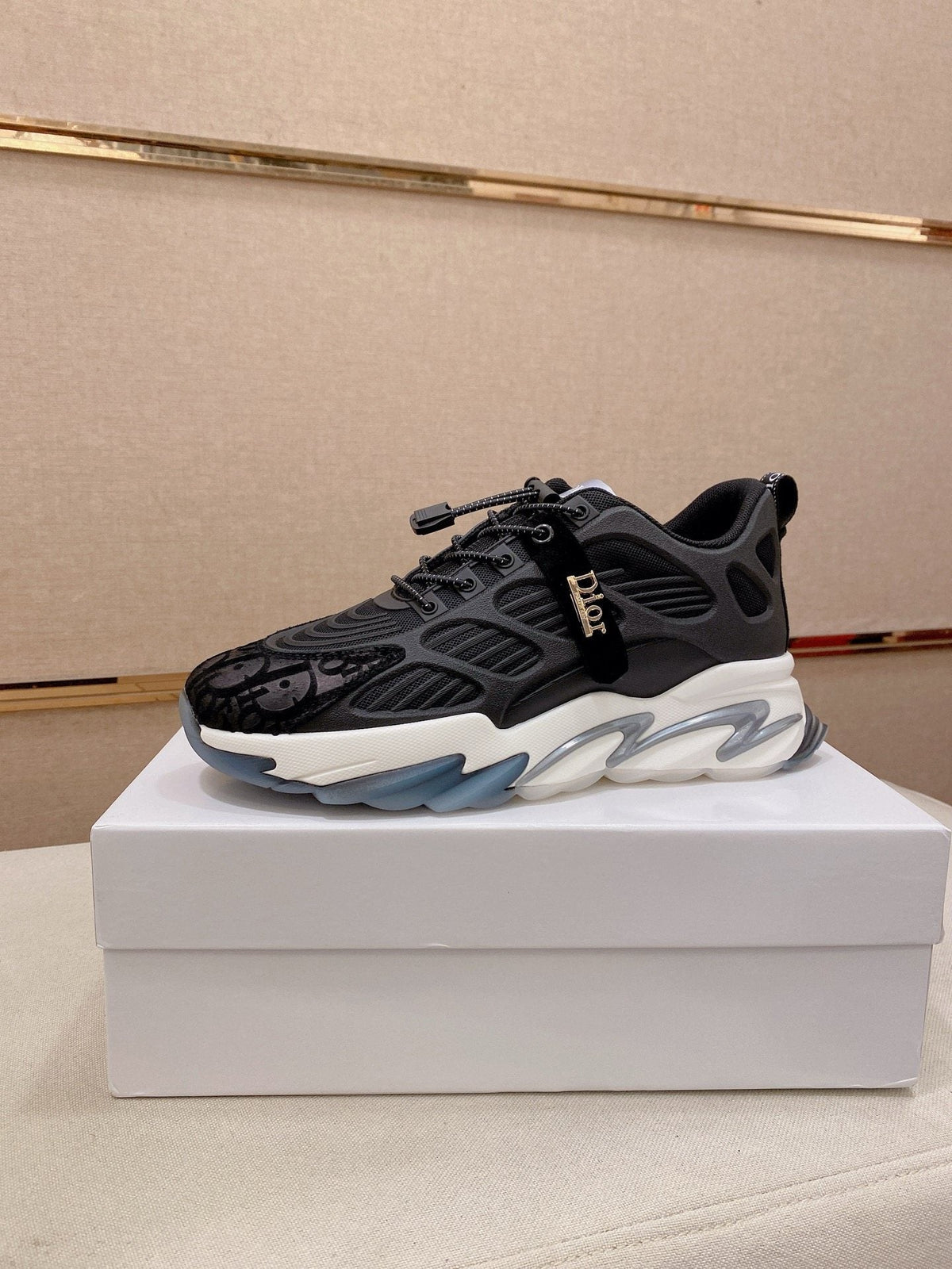 Dior Sculpted Sole Lace-Up Sneakers — hero