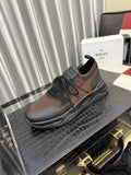 BERLUTI Mesh-Panel Lace-Up Sneakers — hero