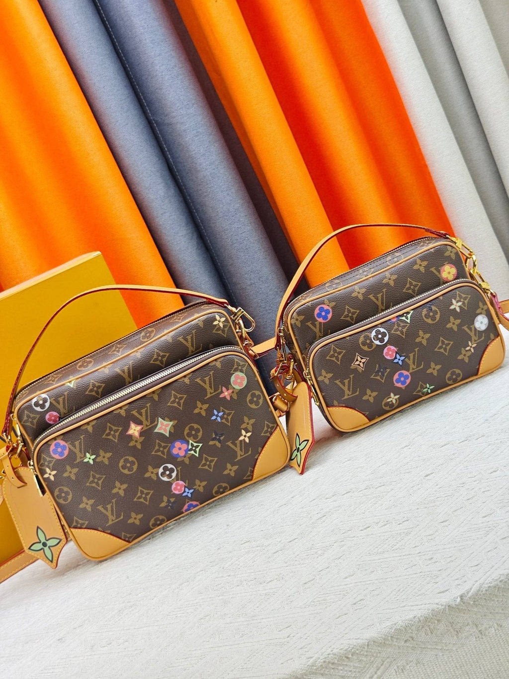 Louis Vuitton Monogram Floral Shoulder Bag — comparison