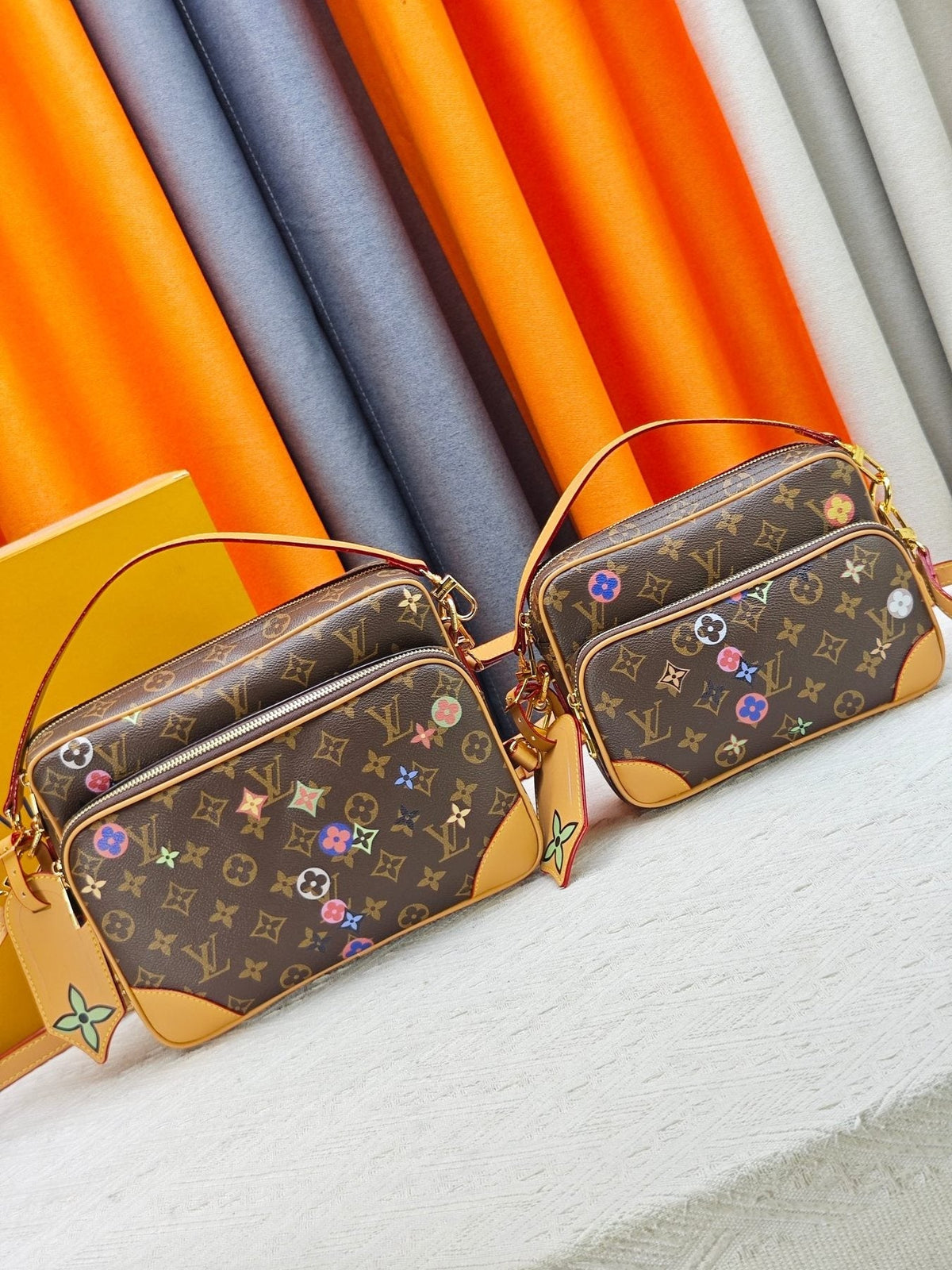 Louis Vuitton Monogram Floral Shoulder Bag — comparison
