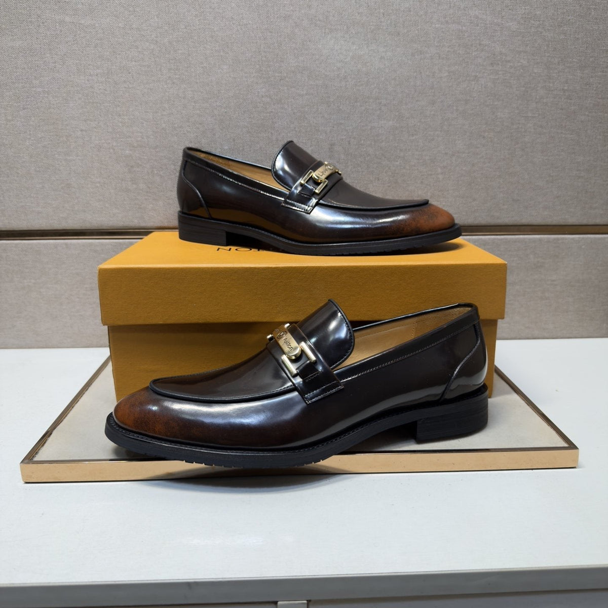 Louis Vuitton Polished Hardware Loafers — model