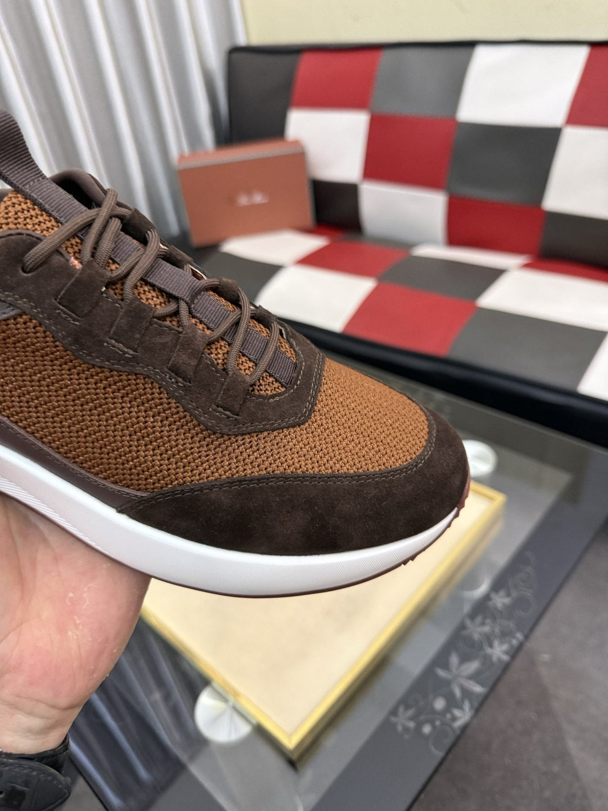 Men's Lace-Up Sneakers — detail