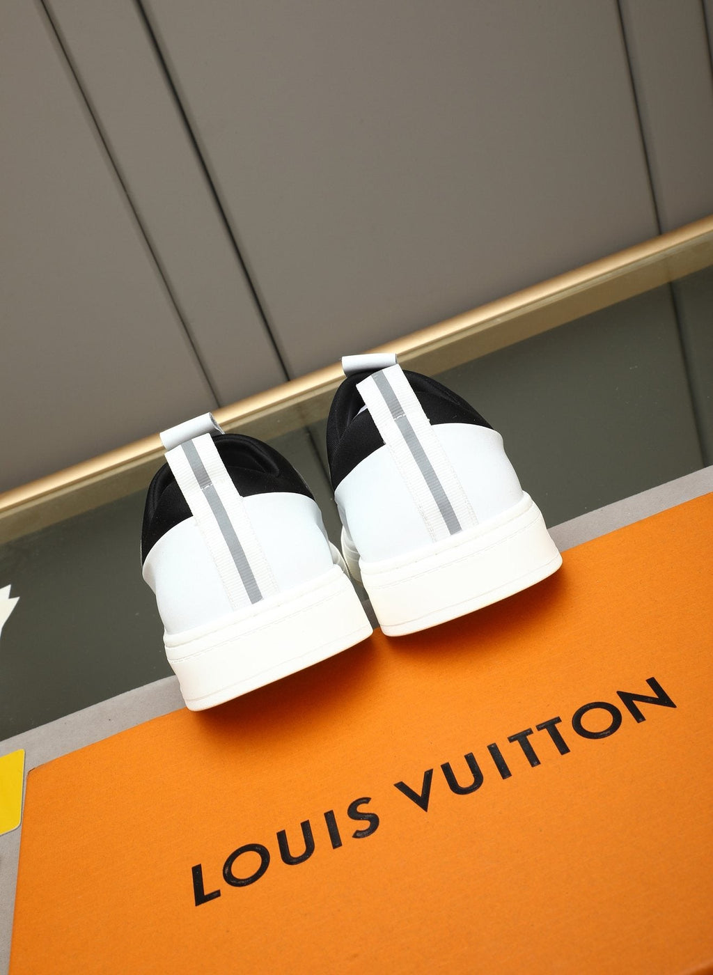 Louis Vuitton Monogram Slip-On Sneakers — back
