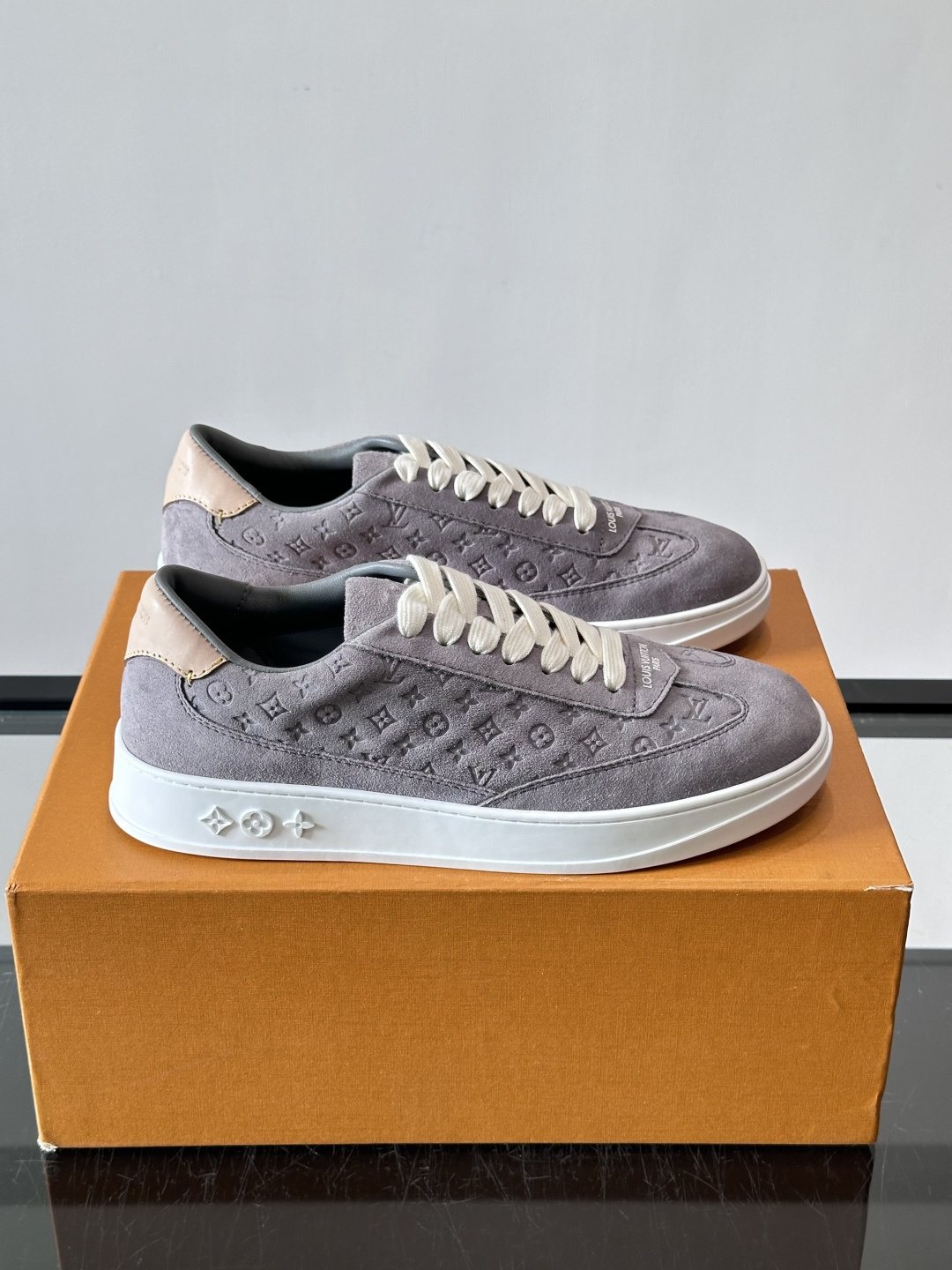 Louis Vuitton Flash Monogram Low-Top Sneakers — front
