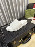 Gucci Logo Strap Slide Sandals — hero