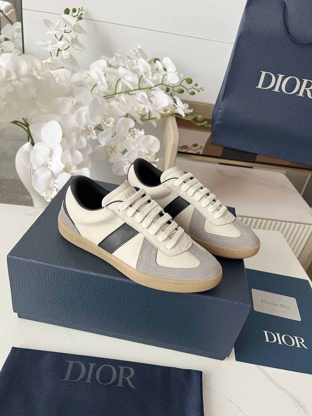 Dior B01 Low-Top Sneakers — front