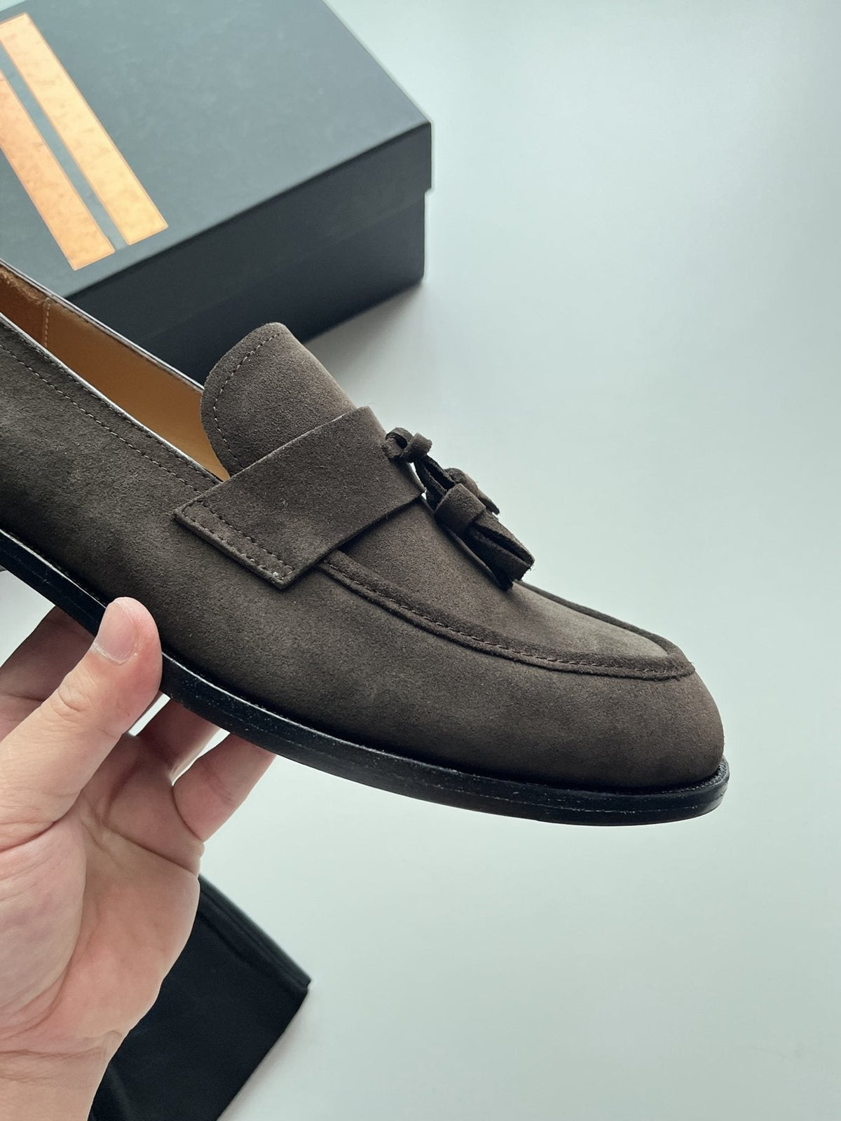 ZEGNA Tassel Loafers — front