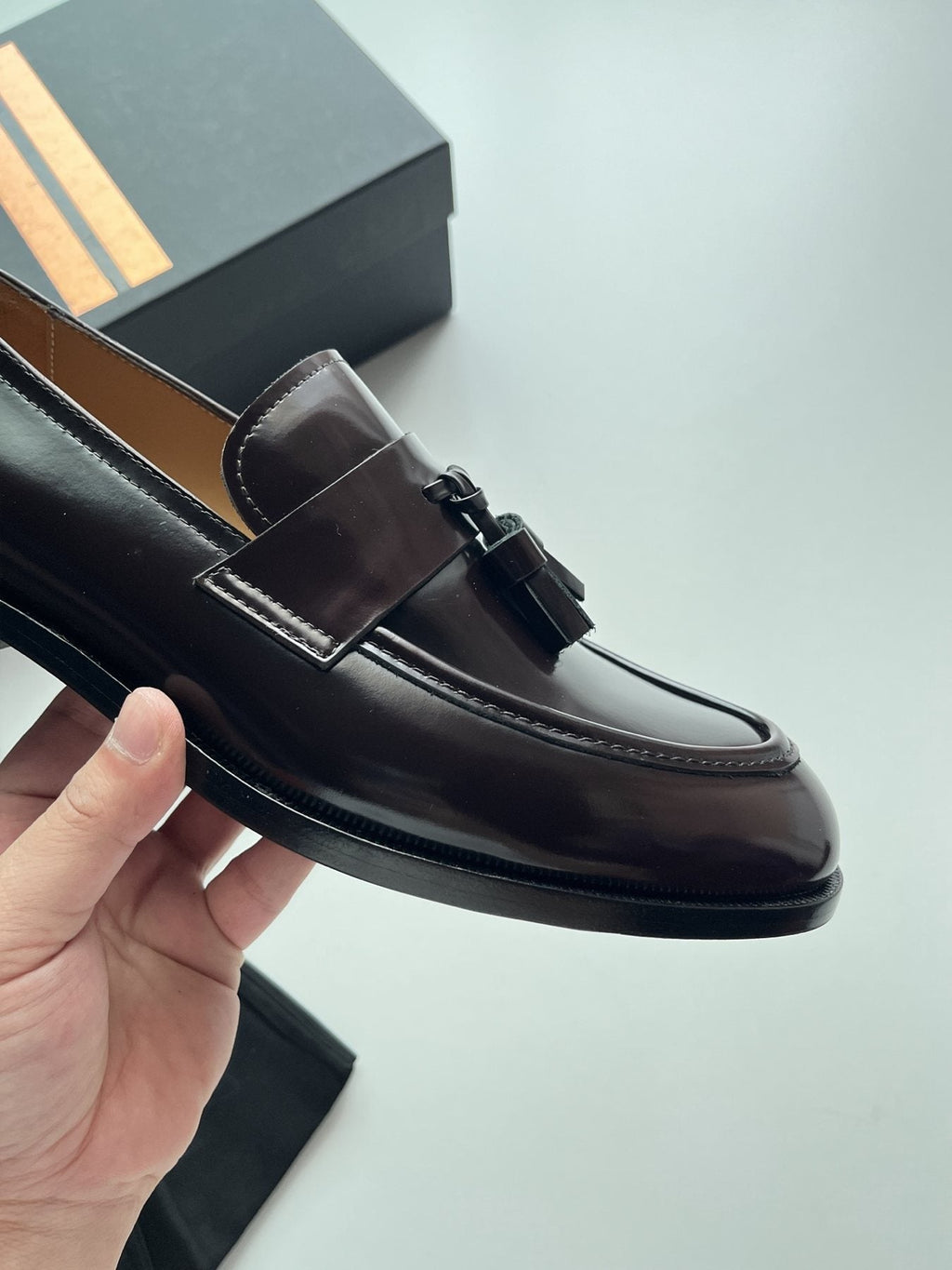 ZEGNA Tassel Loafers — front