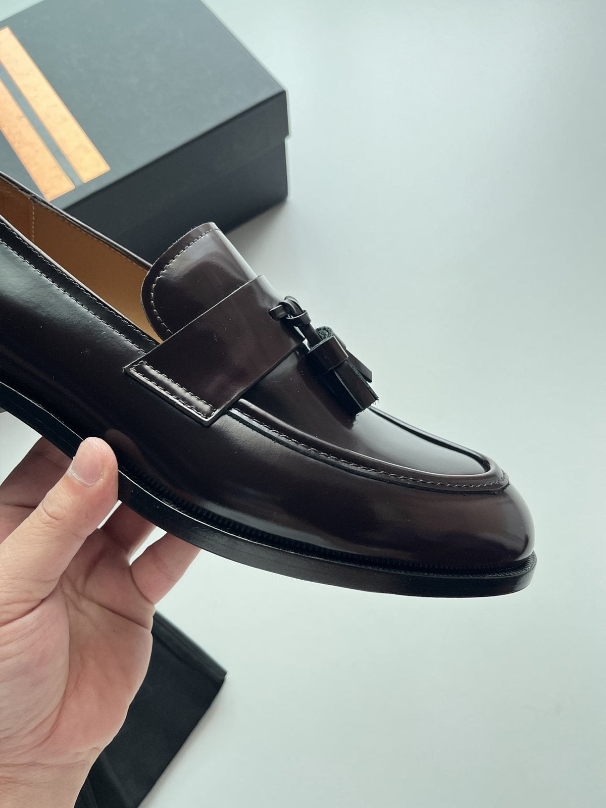 ZEGNA Tassel Loafers — front