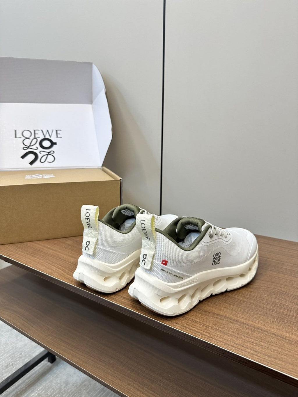 Loewe Mesh Panel Sneakers — detail