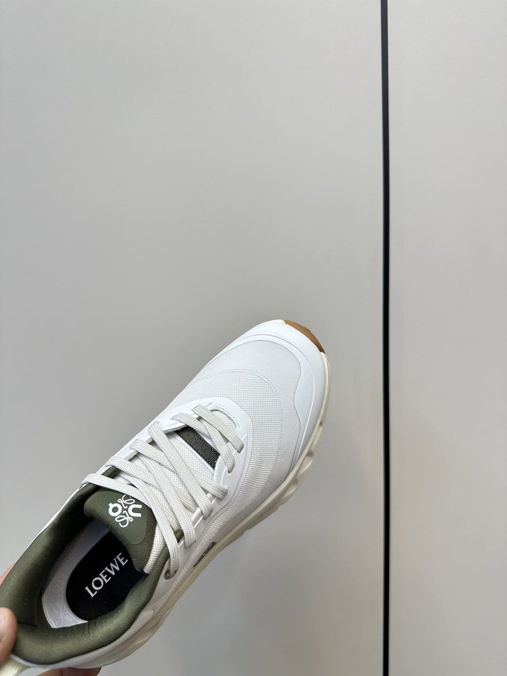 Loewe Mesh Panel Sneakers — front