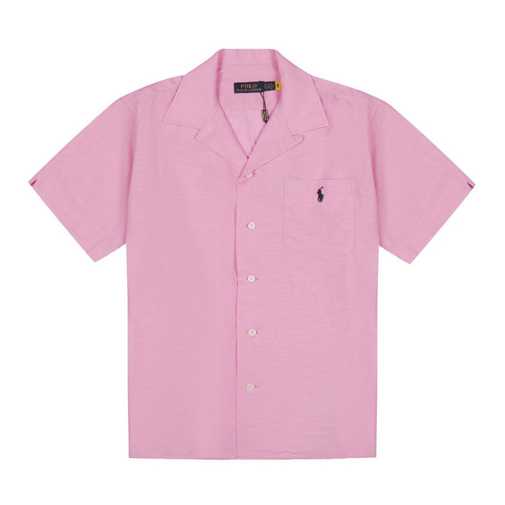 Test2-Ralph Lauren Camp Collar Pocket Shirt — front