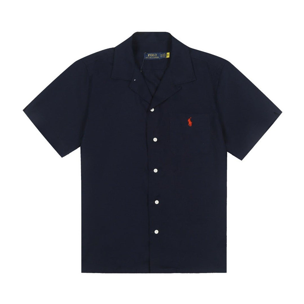 Test2-Ralph Lauren Camp Collar Pocket Shirt — front