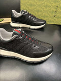 Gucci Monogram Panel Low-Top Sneakers — hero