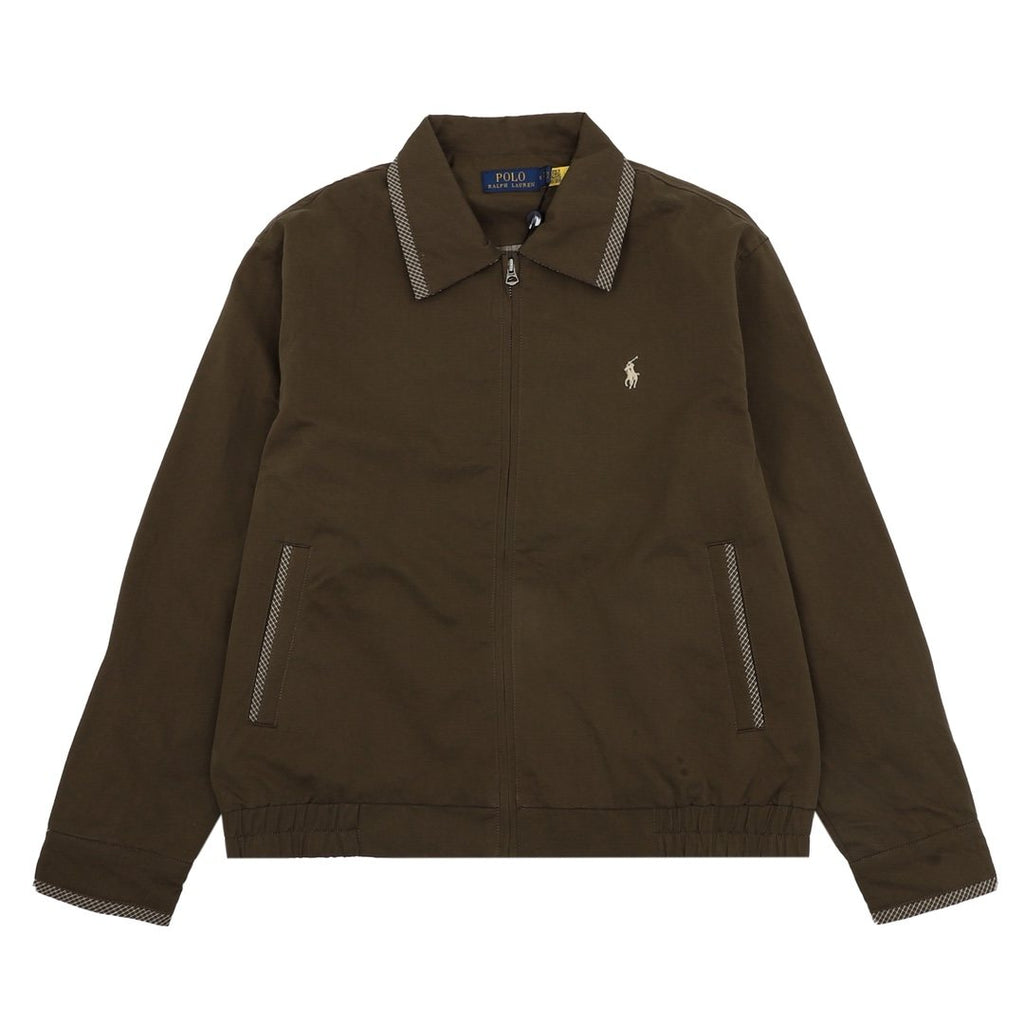 Test2-Ralph Lauren Embroidered Pony Zip Jacket — front