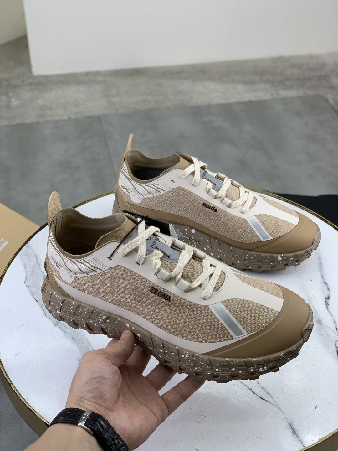 ZEGNA Norda 001 Trail Running Shoes — model