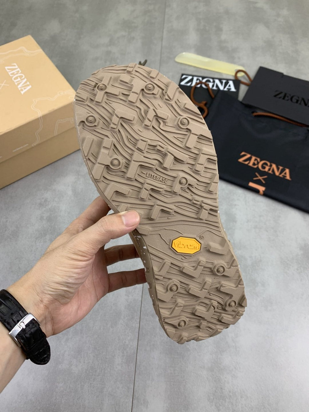 ZEGNA Norda 001 Trail Running Shoes — detail