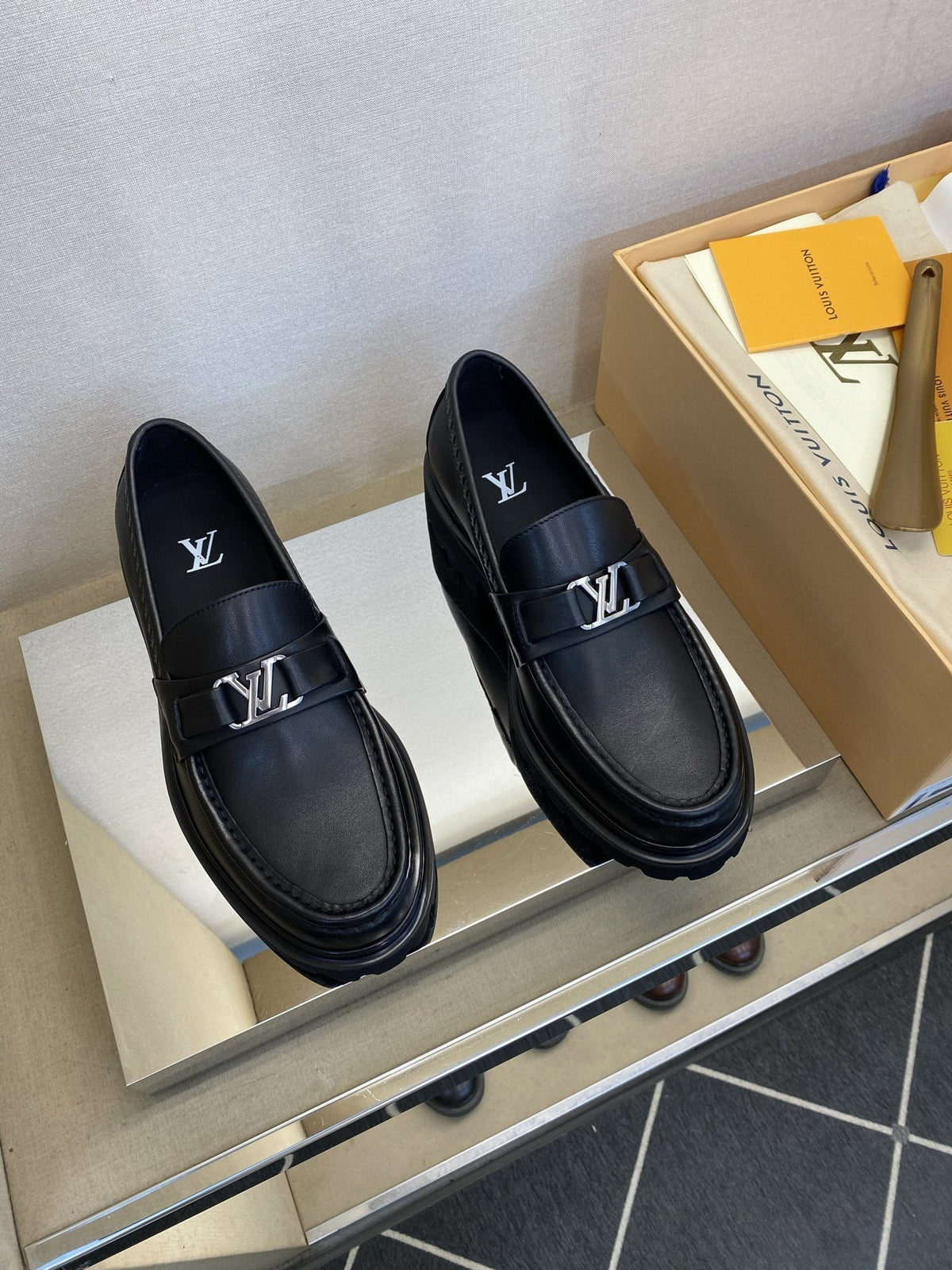 Louis Vuitton Metal Hardware Loafers — hero