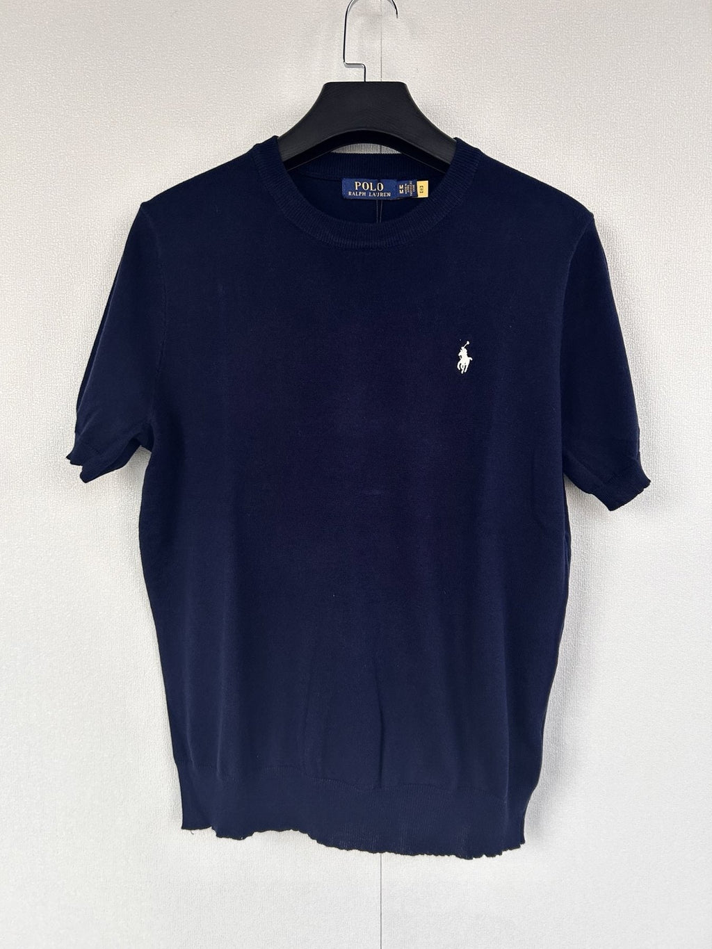 Test2-Ralph Lauren Lightweight Short-Sleeve Knit Top — front