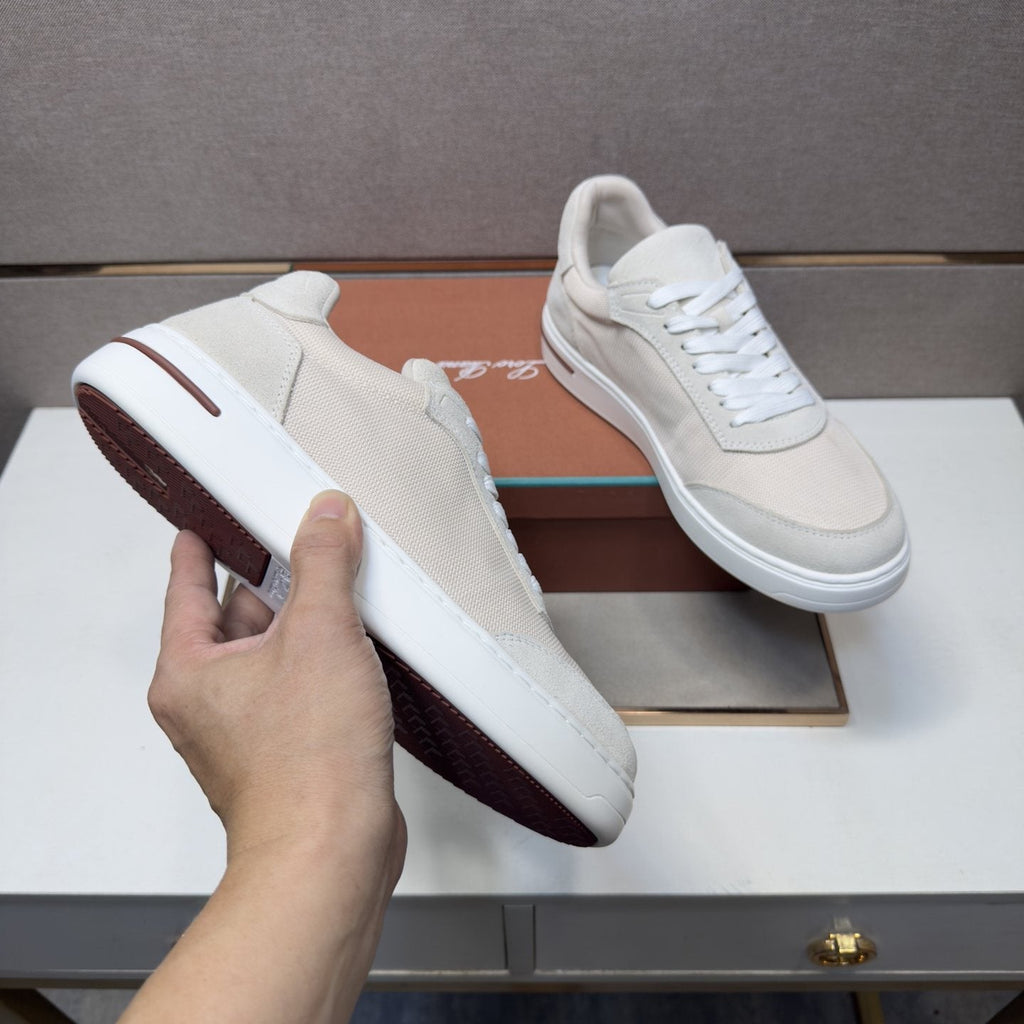 Loro Piana Mesh Low-Top Sneakers — detail