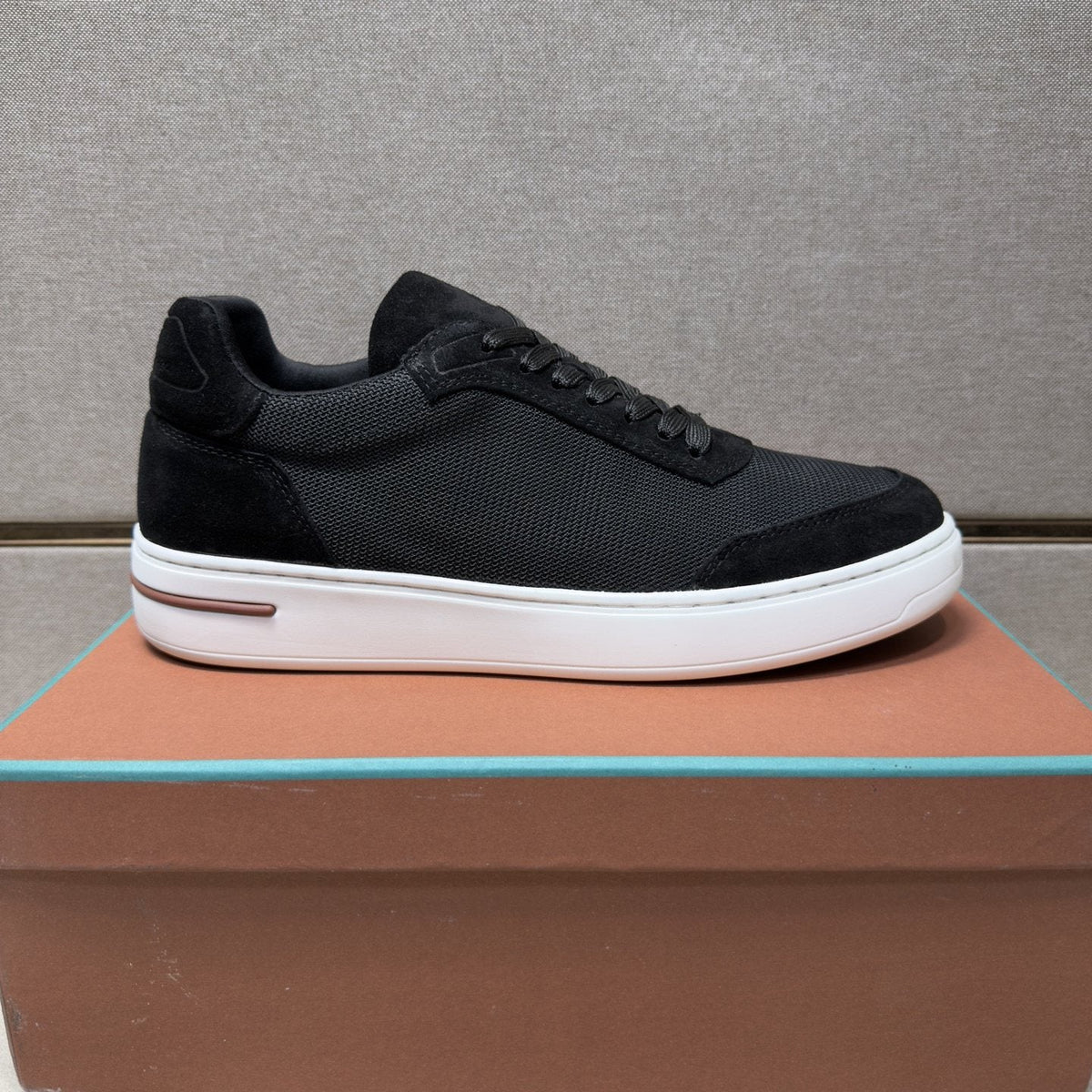 Loro Piana Mesh Low-Top Sneakers — side