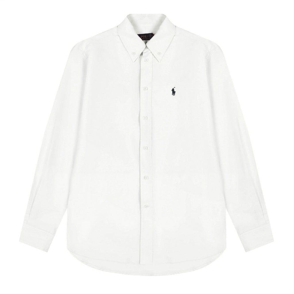 Test2-Ralph Lauren Cotton Oxford Button-Down Shirt — front